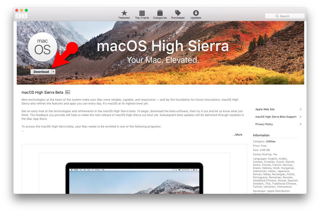 Mac Os Sierra Installer Download Link